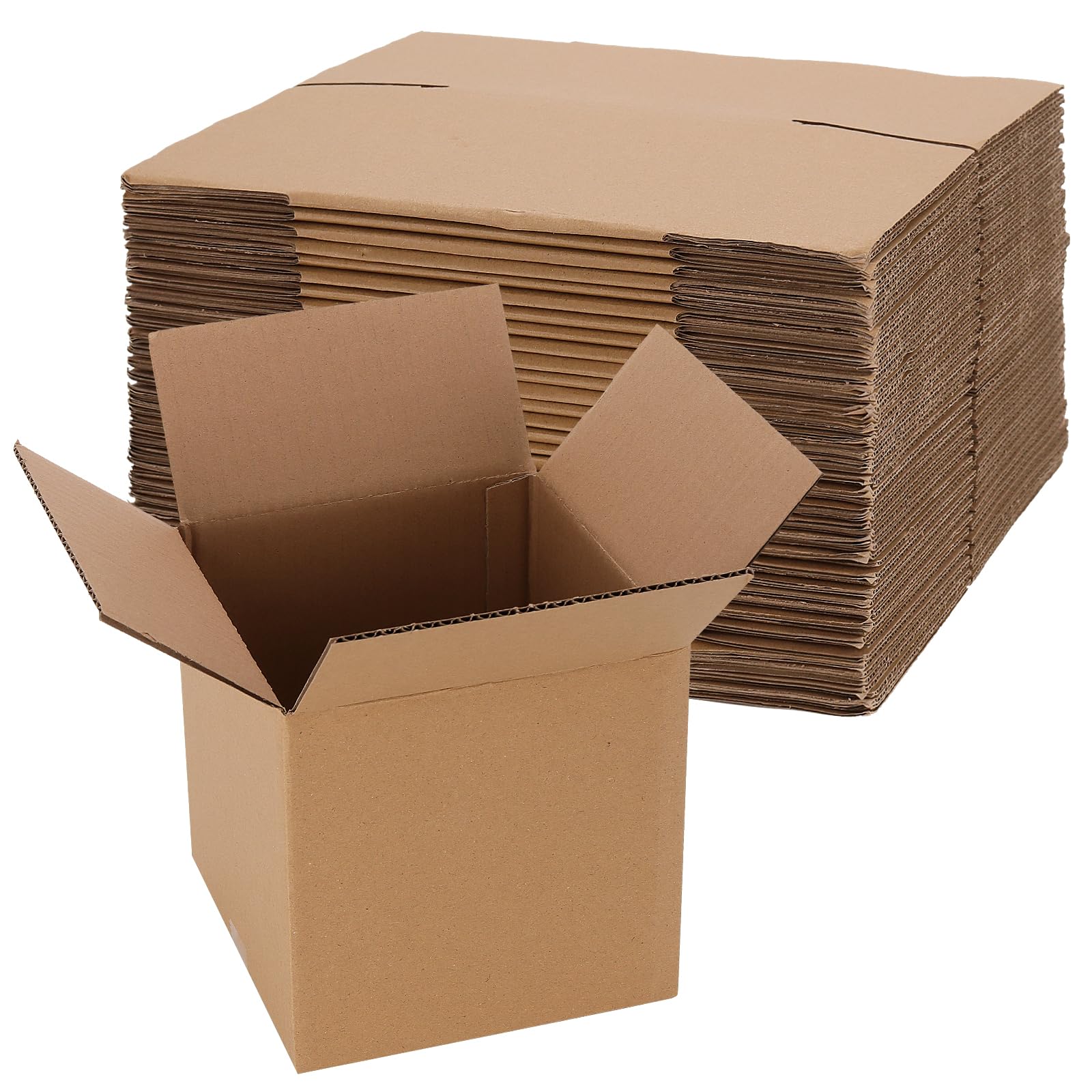 30 Cajas de Cartón Pequeñas de 150 x 150 x 150 mm para Envíos, Cajas de Cartón Pequeñas para Mudanza, Embalaje, Transporte, Envío, Regalos