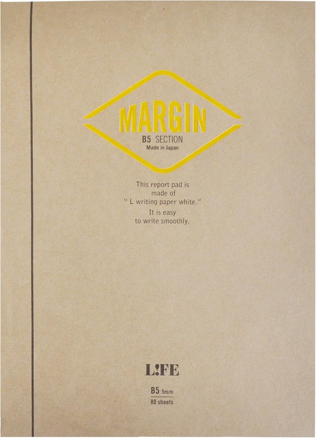 ライフ Life R751 Margin Report Paper, A4, Solid Color