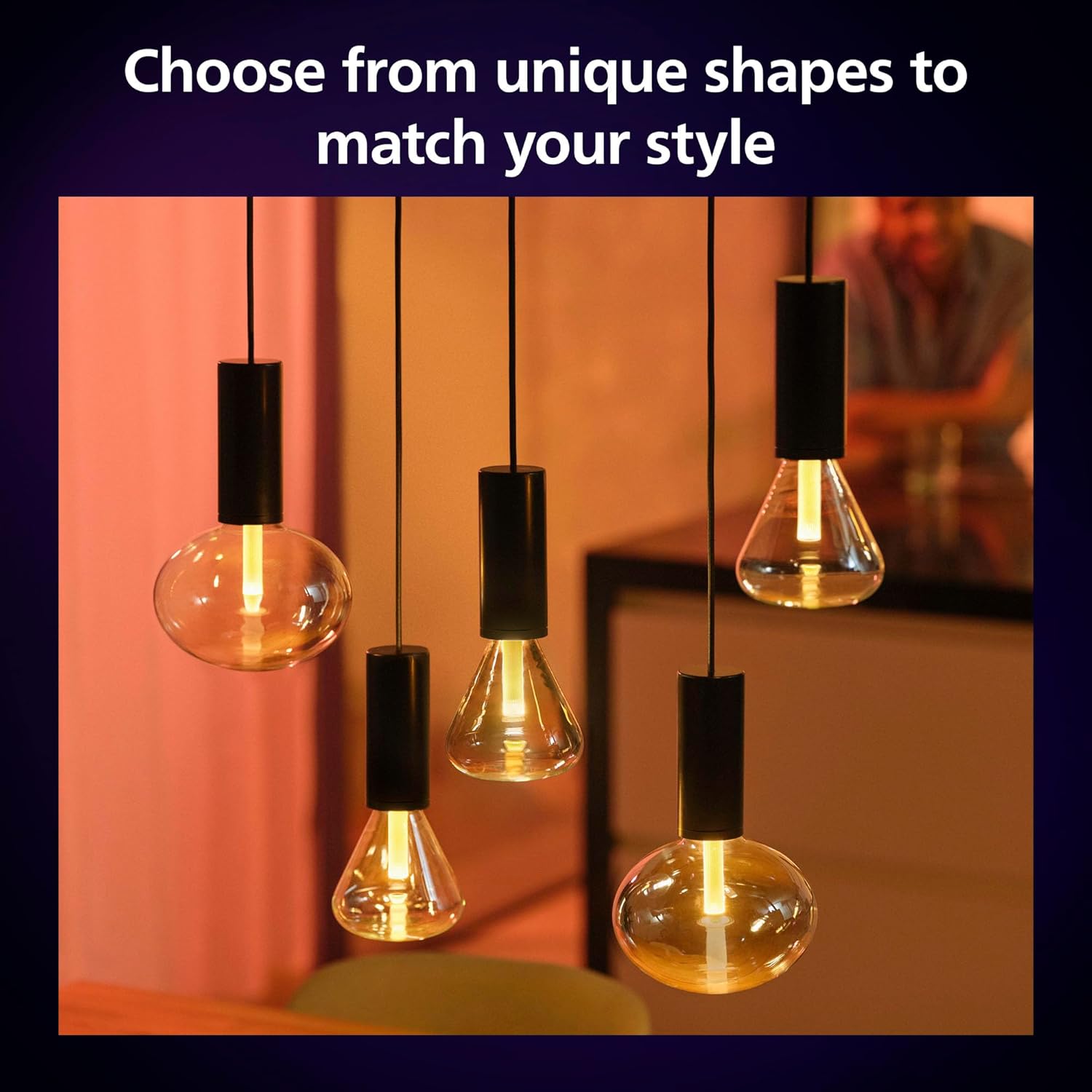 Philips Hue Lightguide G95 működésben