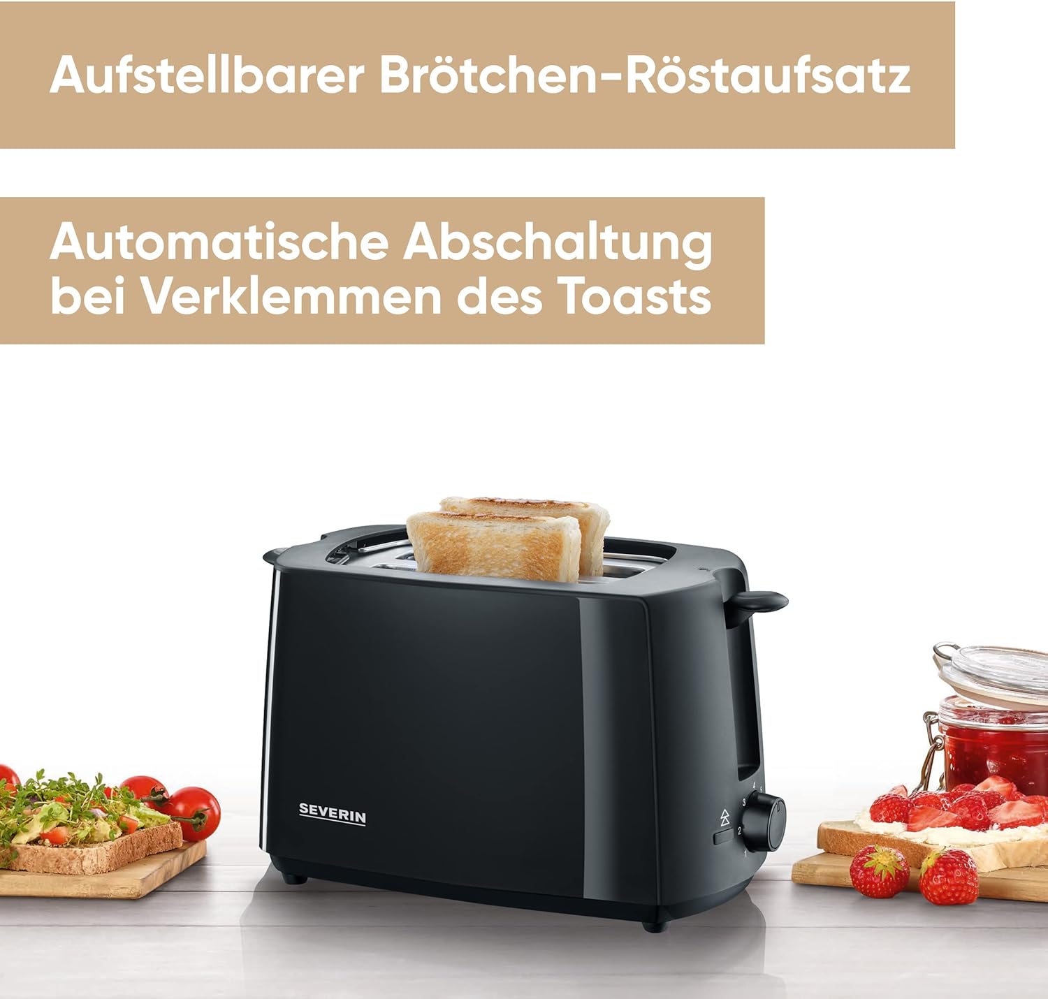 Severin kenyérpirító zsemlés toastolási funkció