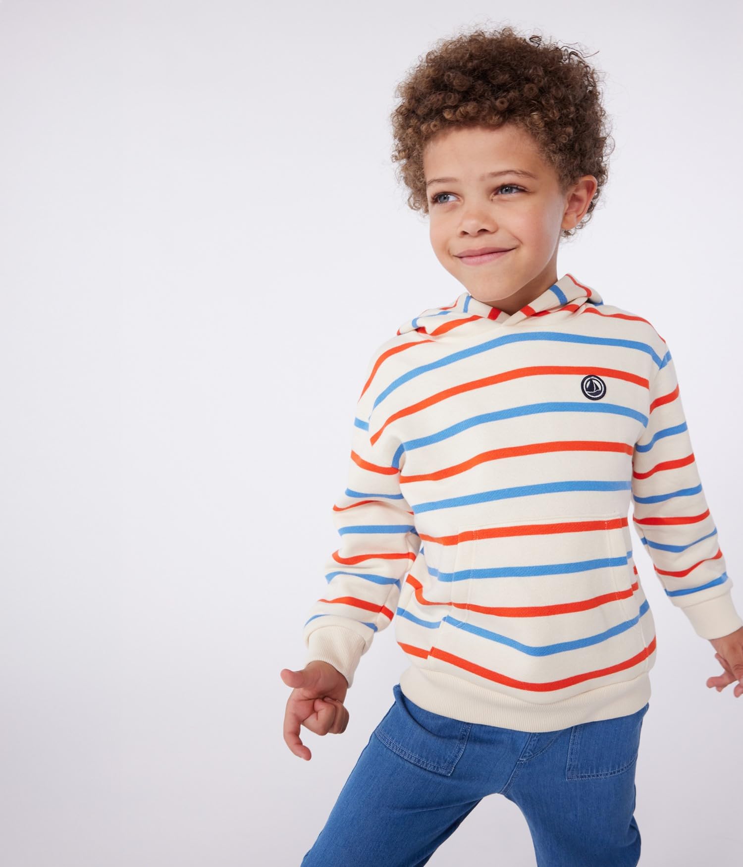 Petit Bateau Jungen Kapuzenpulli