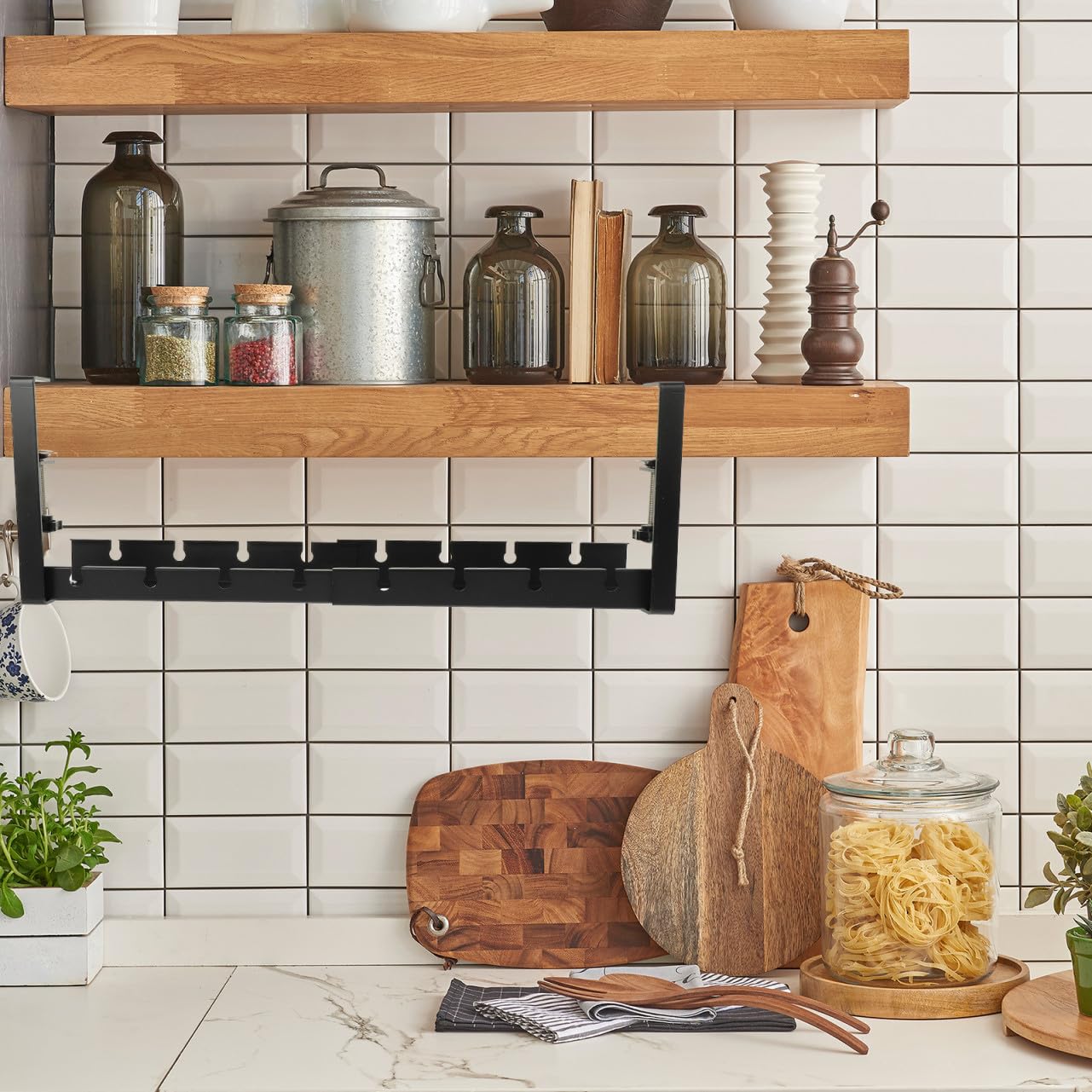 Artibetter Untertisch Kabelmanagement Tray Verstellbarer Kabelorganizer Für Schreibtisch Platzsparender Kabelhalter Für Büro Und Homeoffice Einfache Installation