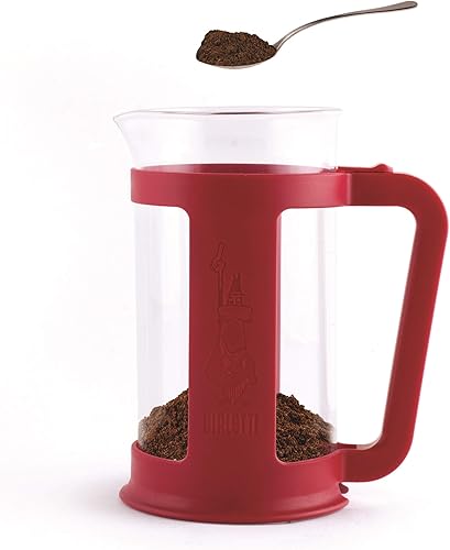 Vista 3 de Bialetti Prensa de café inteligente, prensa francesa para café o té, recipiente de vidrio de borosilicato, apto para lavavajillas, 1 L - 34 oz