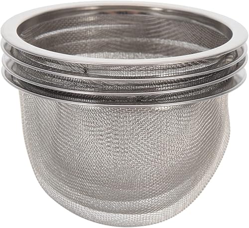 Kichvoe Colador de té Taza Colador de té Colador de hojas sueltas Infusor Inserto Accesorio