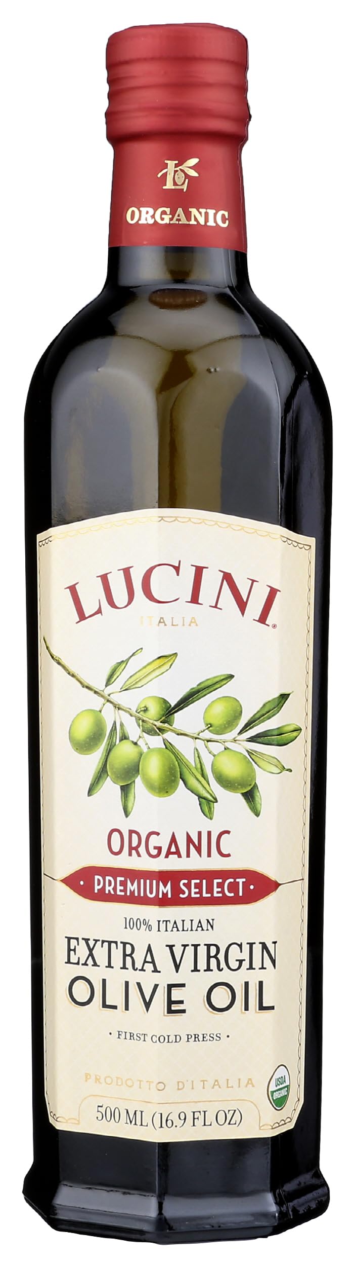 Lucini, Extra Virgin Olive Oil Collection (Premium Select Organic, 500 mL (Pack of 1))