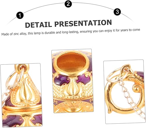 Miniatura 9 de DOITOOL 4 unids Aladdin lámpara de mesa decoración interior retro decoración del hogar leyenda lámpara de aceite árabe coleccionable decoración