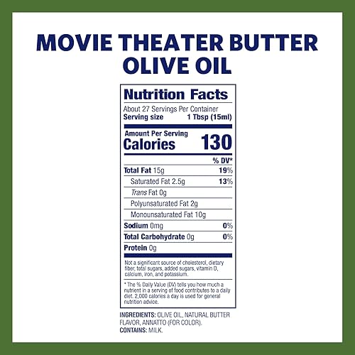 Miniatura 20 de Kernel Season's Spritzer de mantequilla para cine o cine, botellas de 5 onzas, mantequilla, 30 onzas líquidas, 6