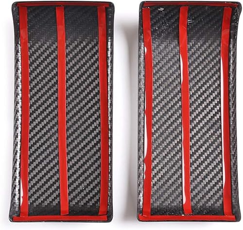 Miniatura 6 de YIWANG 100% fibra de carbono real coche parachoques trasero decoración accesorios 2 unids para Mercedes Benz G clase W463 G500 2019 2020