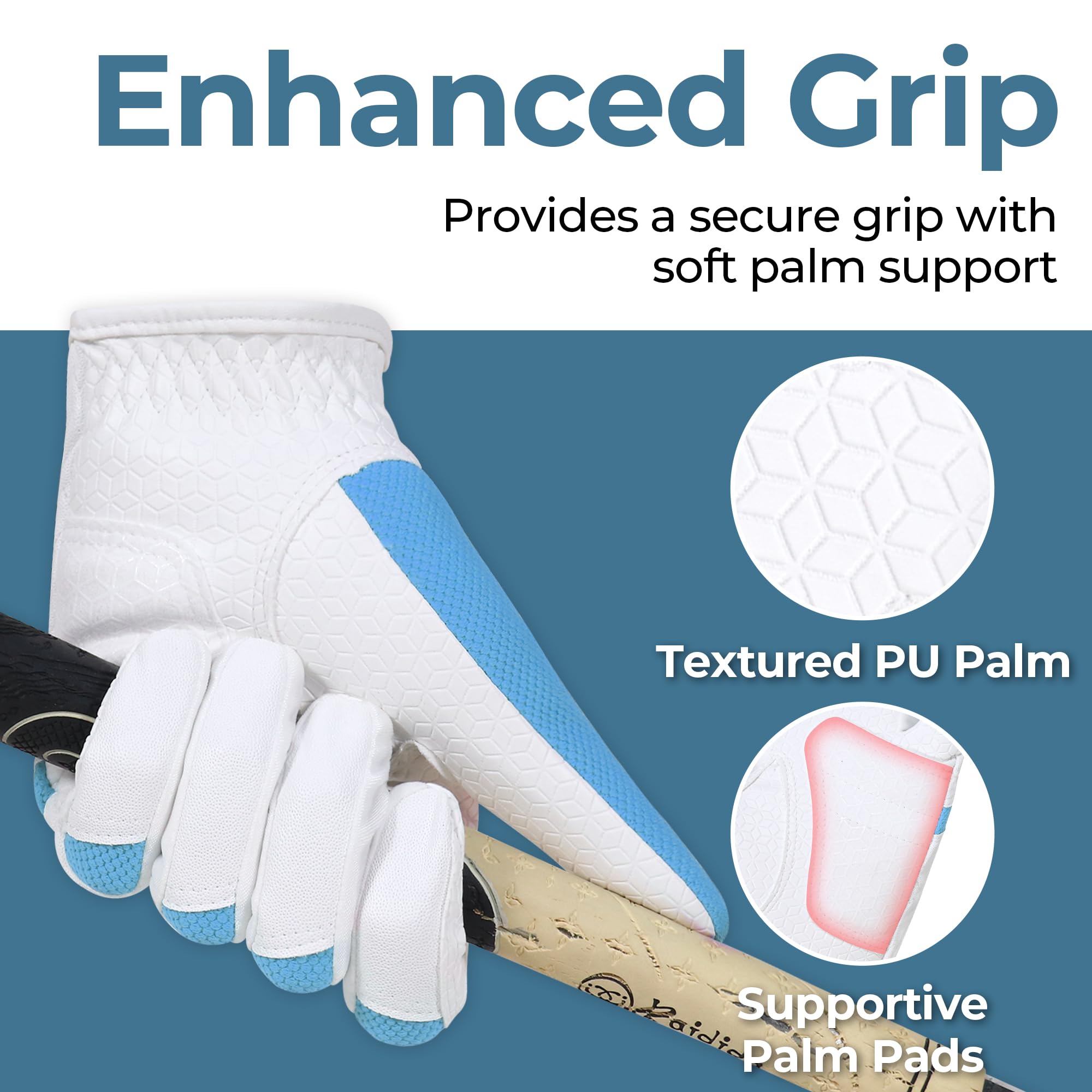 GIAMZONP Womens Golf Glove for Left or Right Hand 1 Pack, Breathable Lightweight Ladies Golf Glove with Non-Slip Grip for Women Golfers - Image 3
