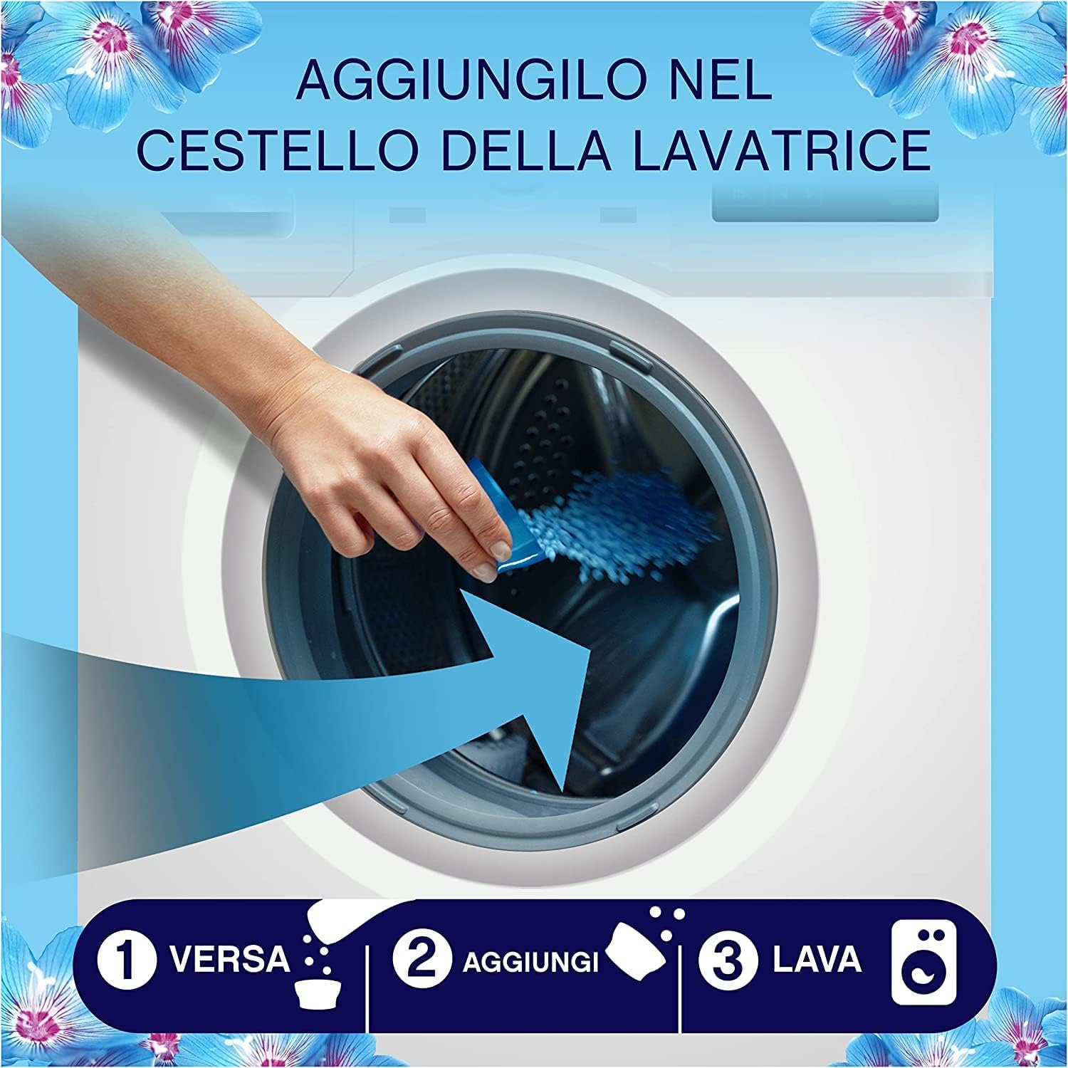 Profumatore per bucato in perle – Fragranza Risveglio Primaverile – Formato 210g kit con Spugna Brandizzata SPESA & RISPARMIO Inclusa – Variazioni 4/8/12 Pezzi (8)