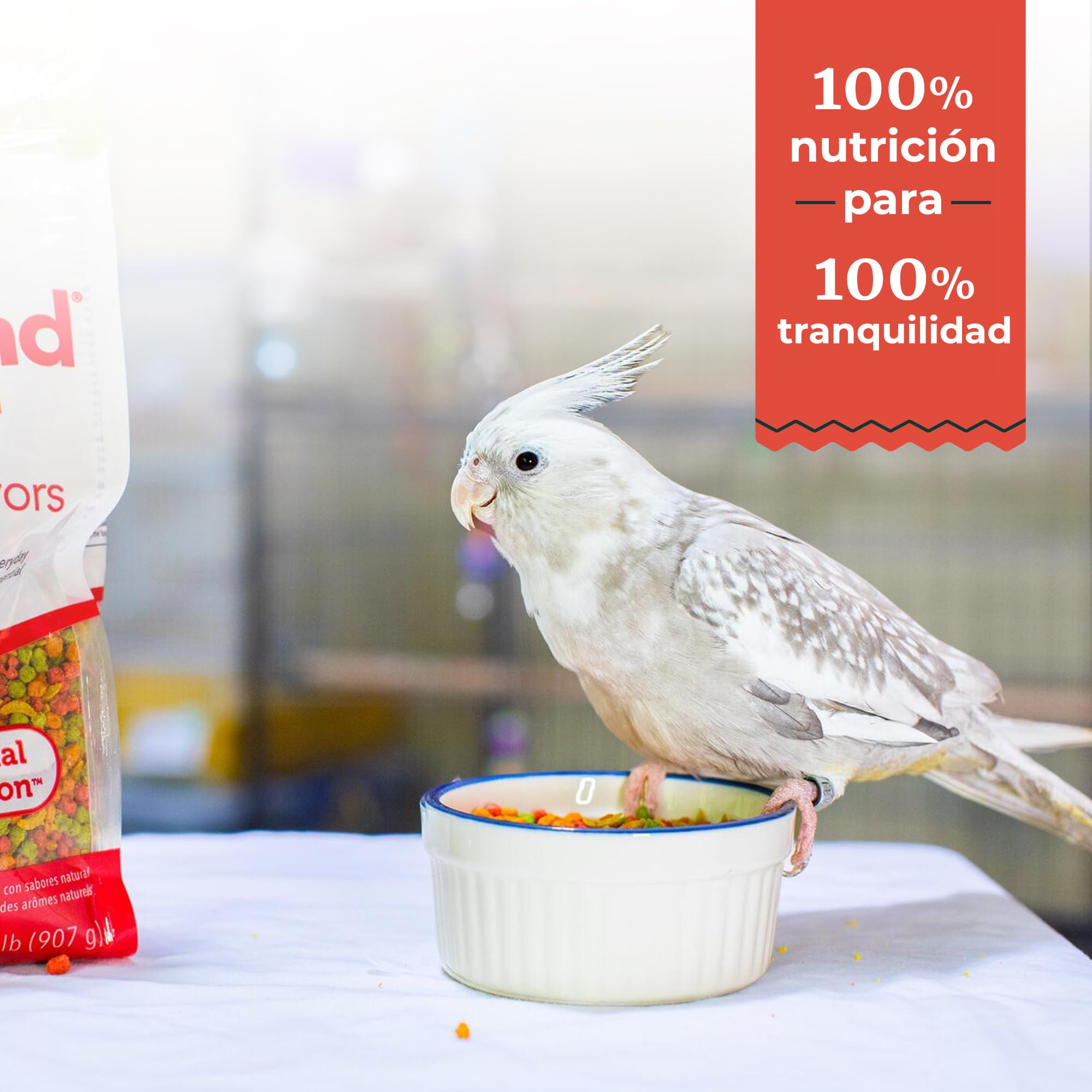 Zupreem Multifrutas Breeder Alimento para Aves de Tamaño Mediano - Pienso para Pájaros Indicado para la Cría de Agapornis, Cacatúas NINFA, Cotorras Pequeñas y Cotorras Argentinas - 18 kg
