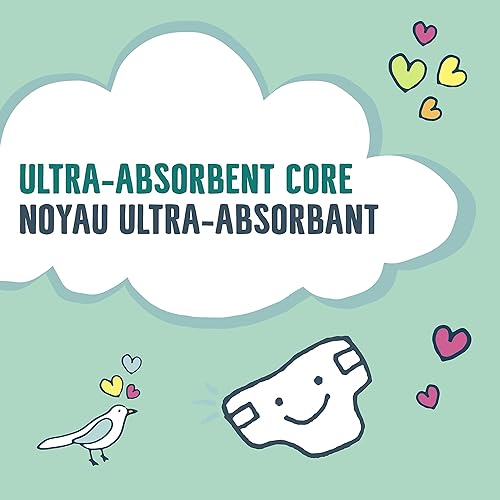 Miniatura 14 de Seventh Generation Pañales de bebé para piel sensible, estampado de animales, talla 4, 27 unidades