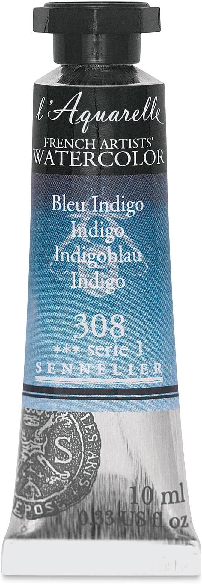 l'Aquarelle Watercolor Tubes 10ml - Indigo 10ml Tube