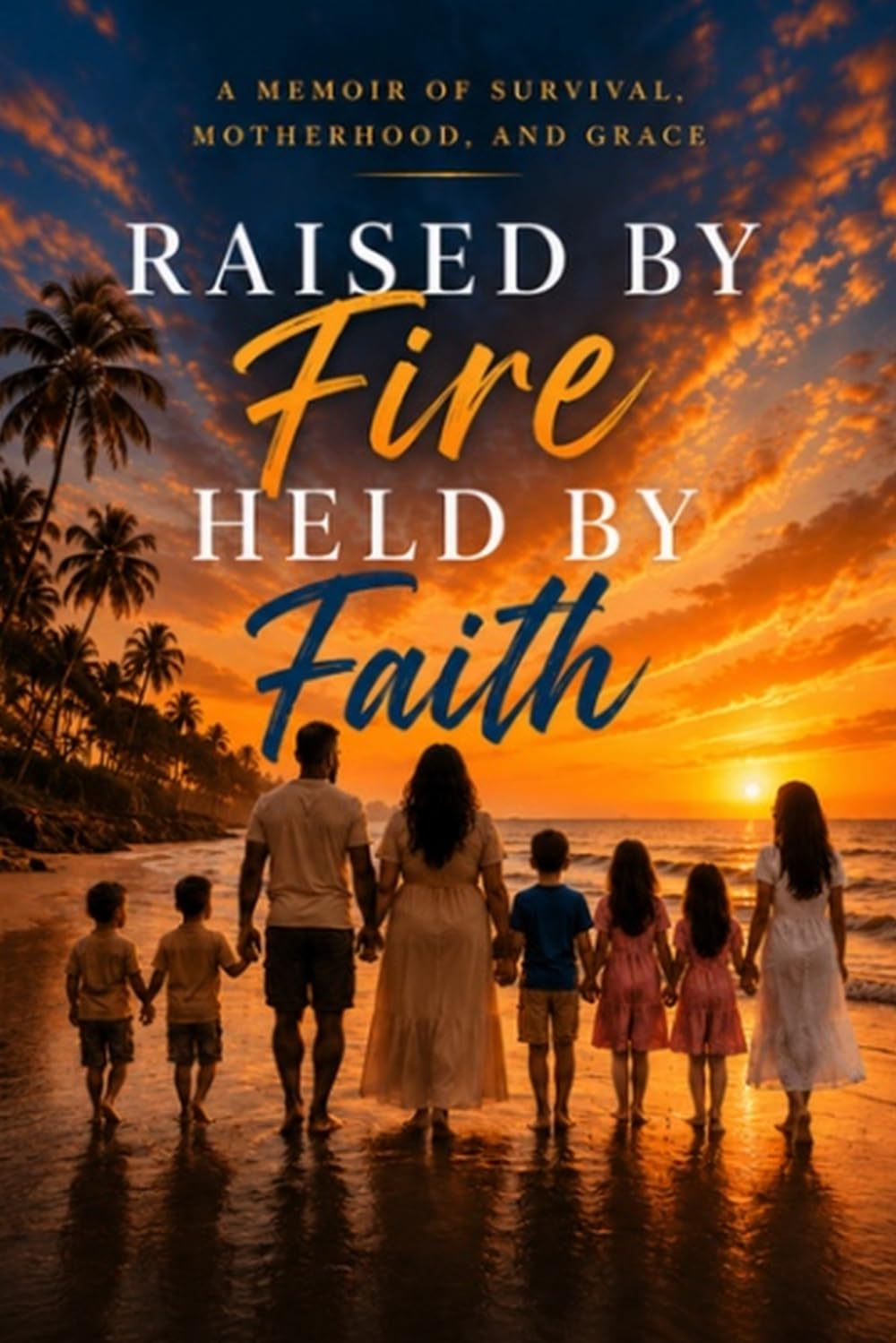 Raised by Fire, Held by Faith: A Memoir of Survival, Motherhood, and Grace