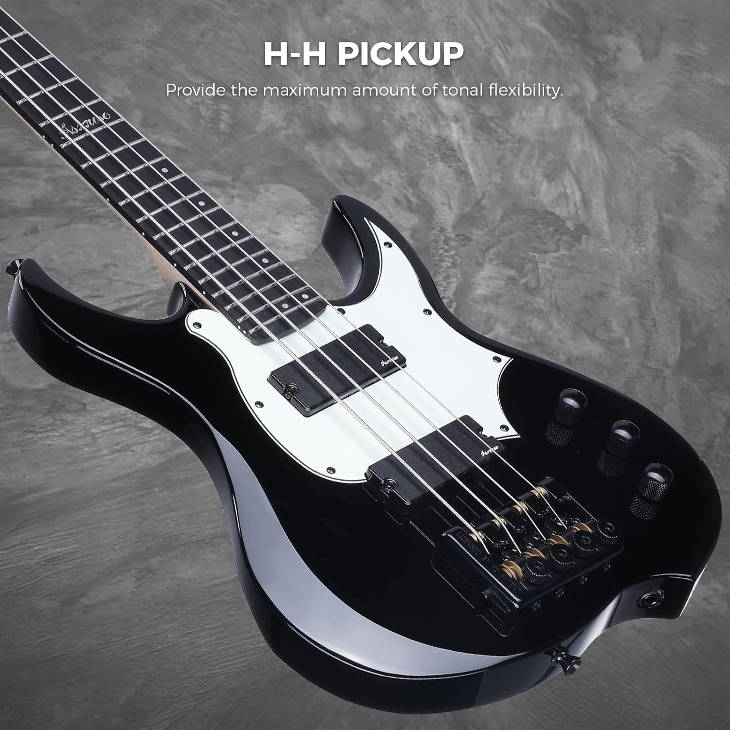 Asmuse Headless Electric Bass Guitar, Full Size Ubuy Kuwait