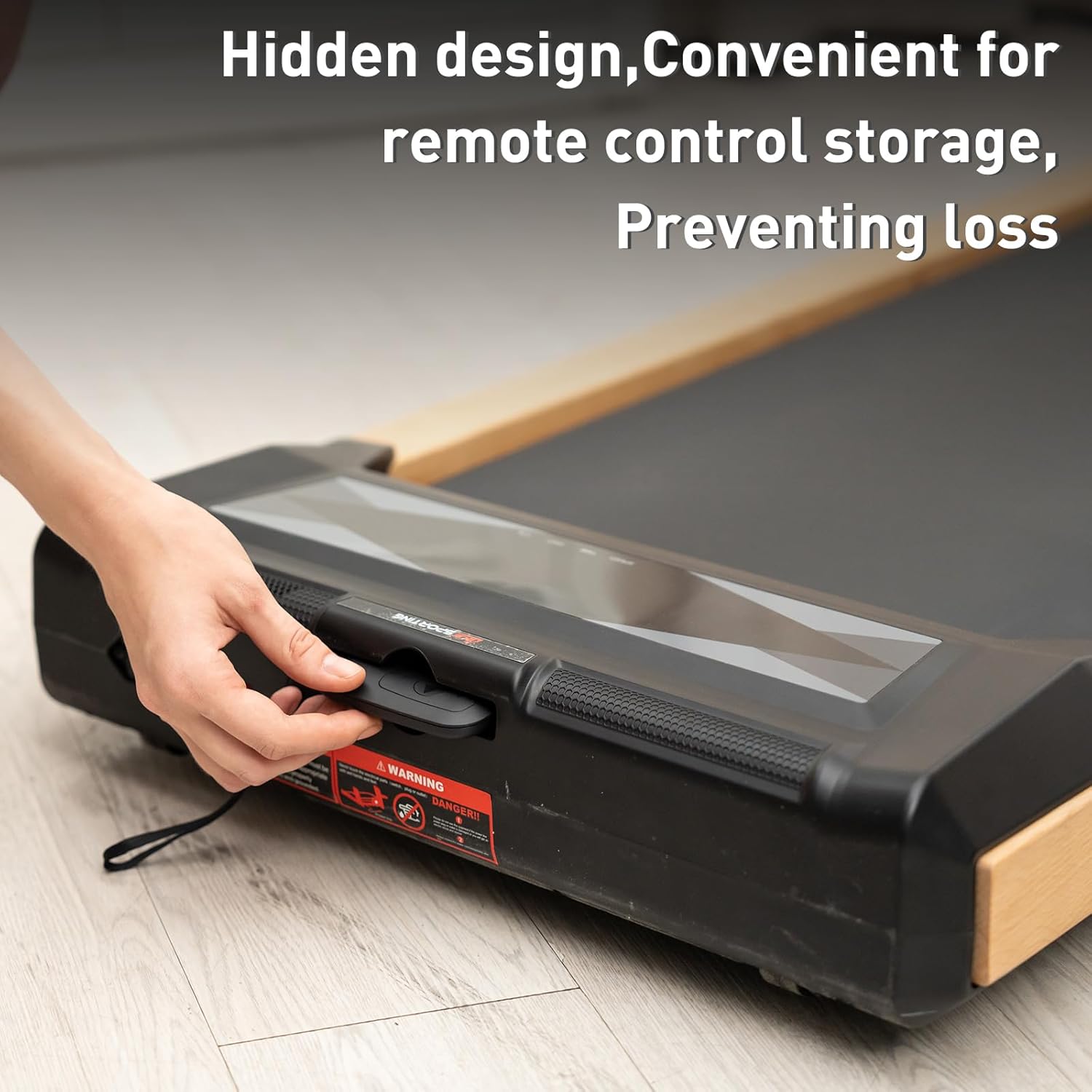 The remote control for the LIKESPORTING LS1 treadmill.