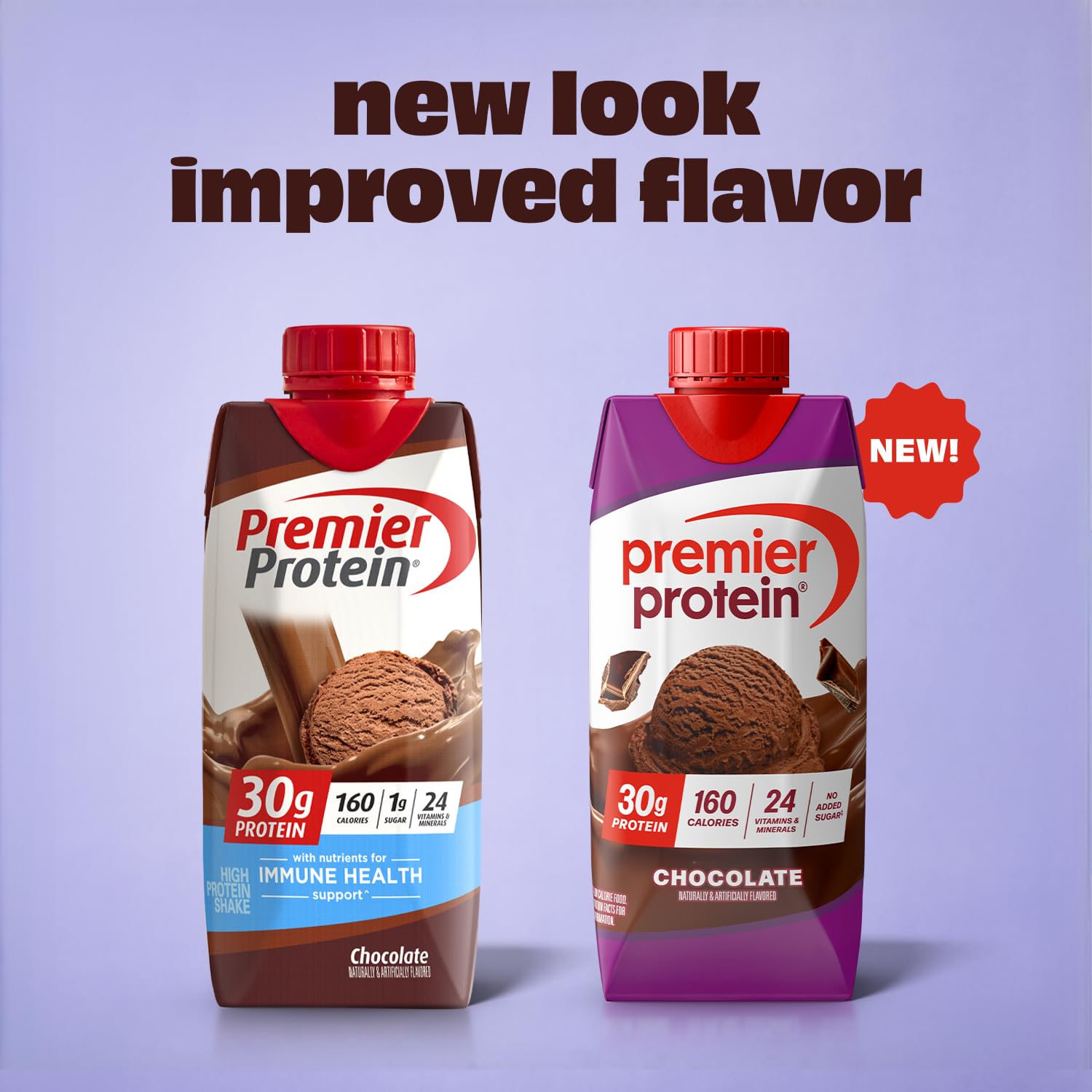 Premier Protein Shake, Chocolate, 30g Protein, No Added Sugar, 24 Vitamins & Minerals to Support Immune Health, 11 fl oz, 12 Pack (Packaging May Vary) - Image 3