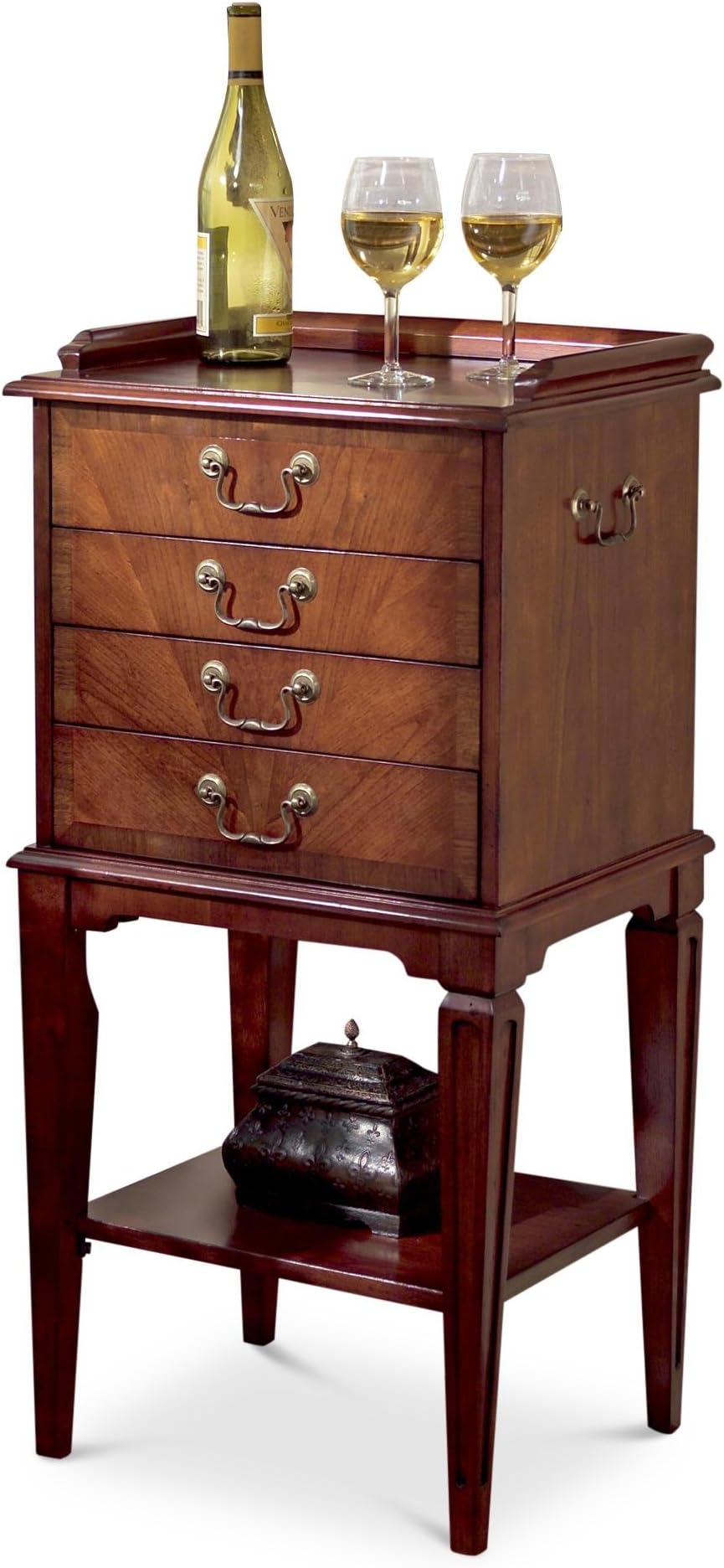 Butler Specialty Silver Chest in Cherry Finish