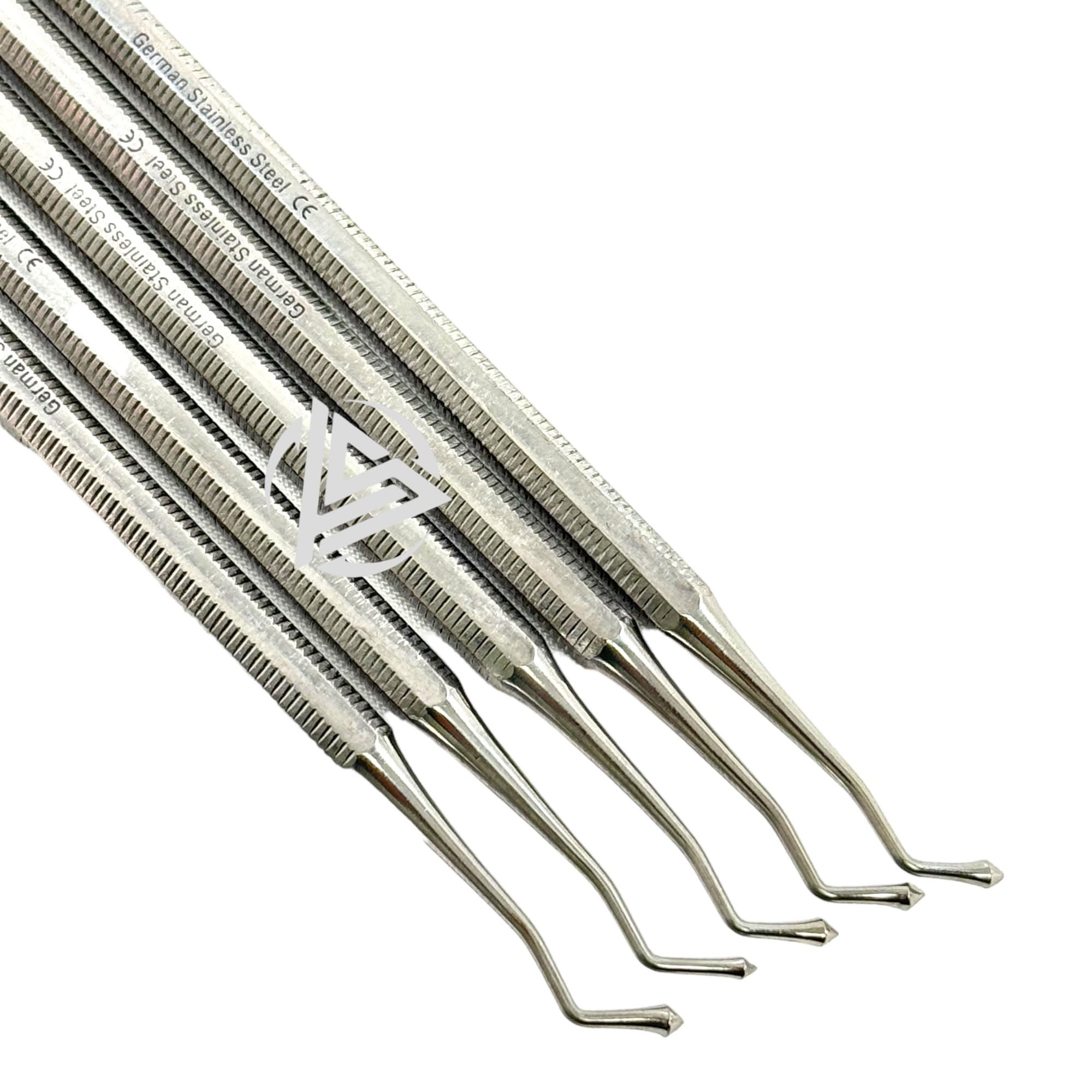 Acorn Burnisher #21 Dental Composite Filler Tool Amalgam Pusher Restorative Dental Tool - German Stainless Steel CE (5)