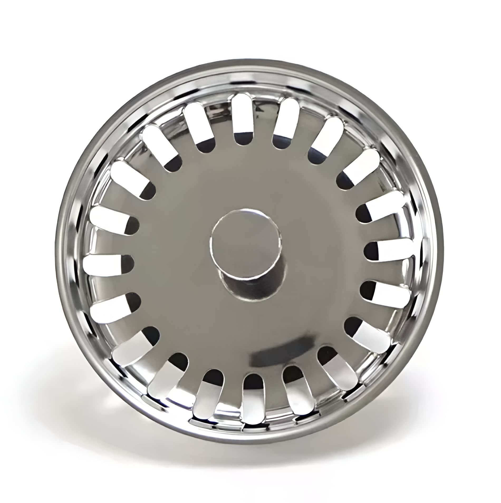 Misbroz Kitchen Sink Plug Strainer-Rust Proof Universal Sink Drainer Stopper- Sink Plug Replacement for Food/Hair Catcher- Hole Diameter 78mm