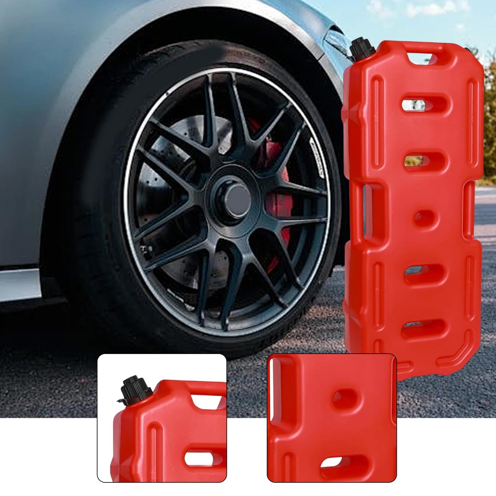 predolo Motorcycle Depósito de Recipiente para Almacenamiento Automotriz Bidón de Aceite Motor con Tapón Multifuncional Asa Ergonómica Resistente a, 20 litros