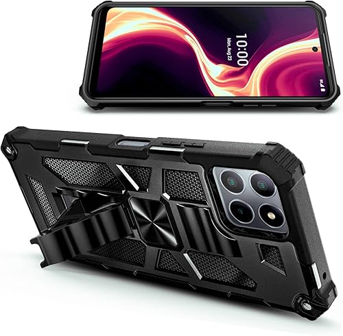 Miniatura 2 de NZND Funda para Boost Mobile Celero 5G Plus 2023 de 7.0 pulgadas (solo versión grande) con protector de pantalla de vidrio templado, protección de