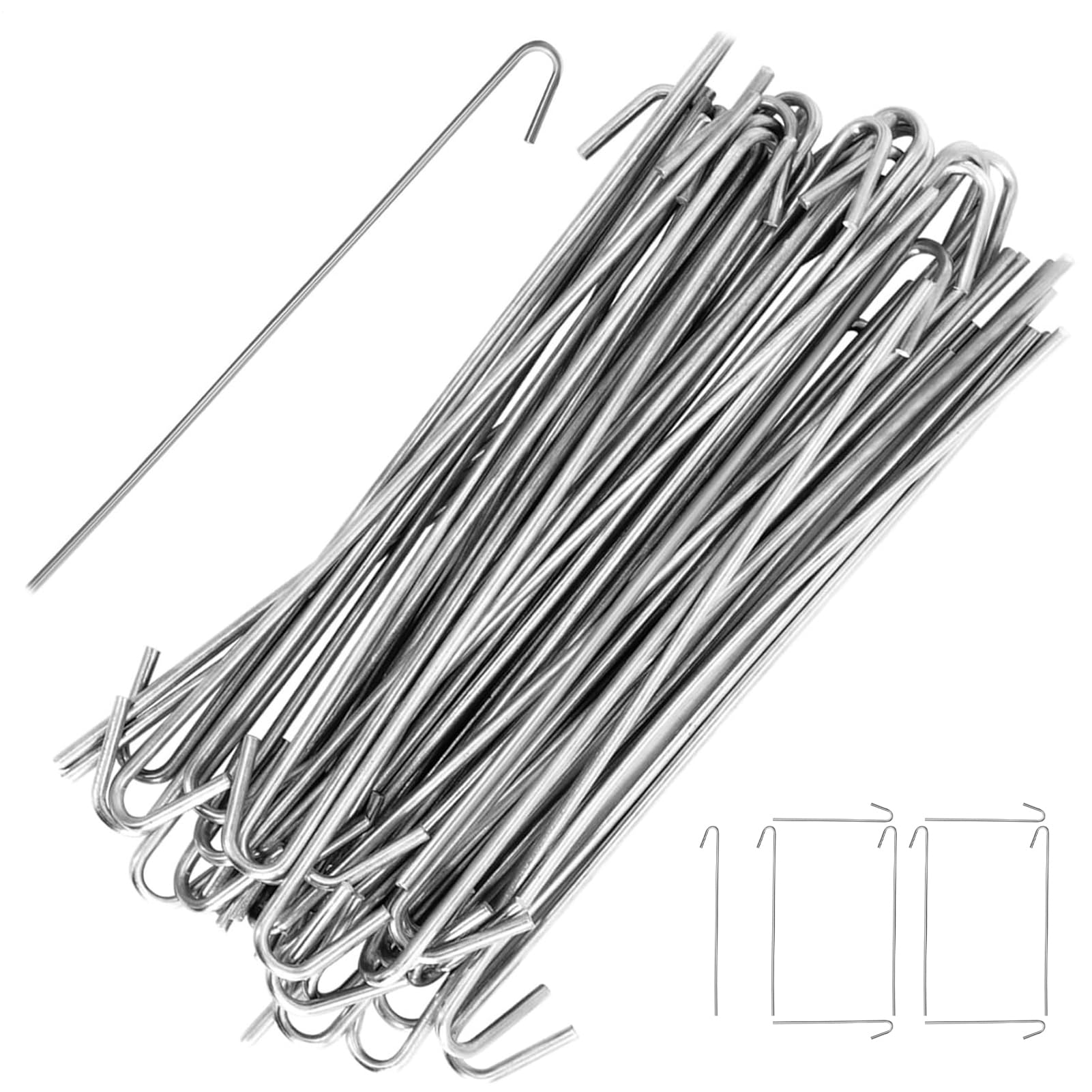 Attaches pour clôture grillage robustes pour stabiliser votre jardin extérieur