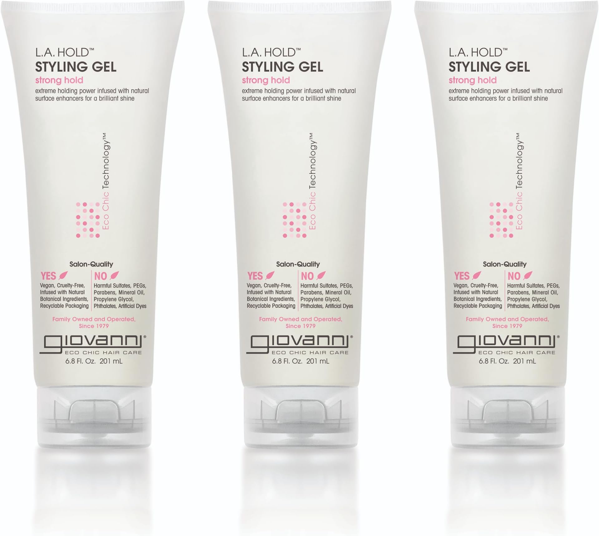 Giovanni Organic LA Natural Styling Gel, 200ml