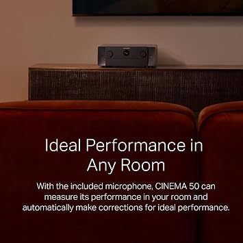 Cinema 50 Premium 9.4 Channel AV Receiver Powered by HEOSTM with Dolby Atmos, 110 W, 8K, and 6 HDMI Inputs