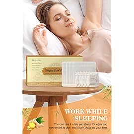 TEWEAE Foot Pads, Ginger FootPads, Natural Ginger Powder Bamboo Vinegar Foot Patches 20 Packs.