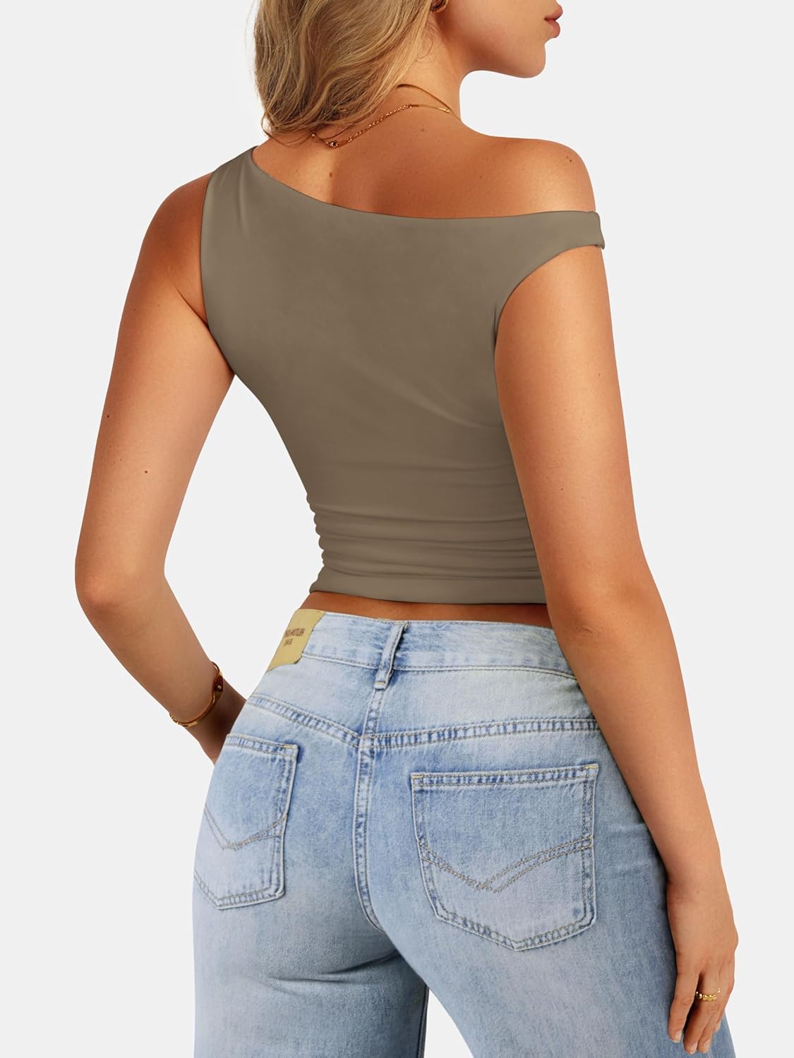 ATHMILE Womens Off The Shoulder Tops Summer Sleeveless Shirts Going Out Crop Tank Top Y2K T Corset Tube Fashion Outfits 2026 - Image 3