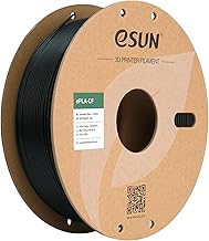 eSUN PLA Filament 1.75mm, ePLA-CF Carbon Fiber Filled PLA Filament Dimensional Accuracy +/- 0.03mm, 1kg Spool (2.2 LBS) 3D Printing Materials for FDM 3D Printers, Green