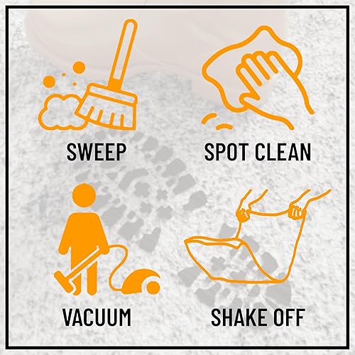 Miniatura 8 de Ottomanson Almohadilla antideslizante para alfombra con agarre de 2 pies 6 pulgadas x 13 pies 11 pulgadas de grosor, protección para cualquier