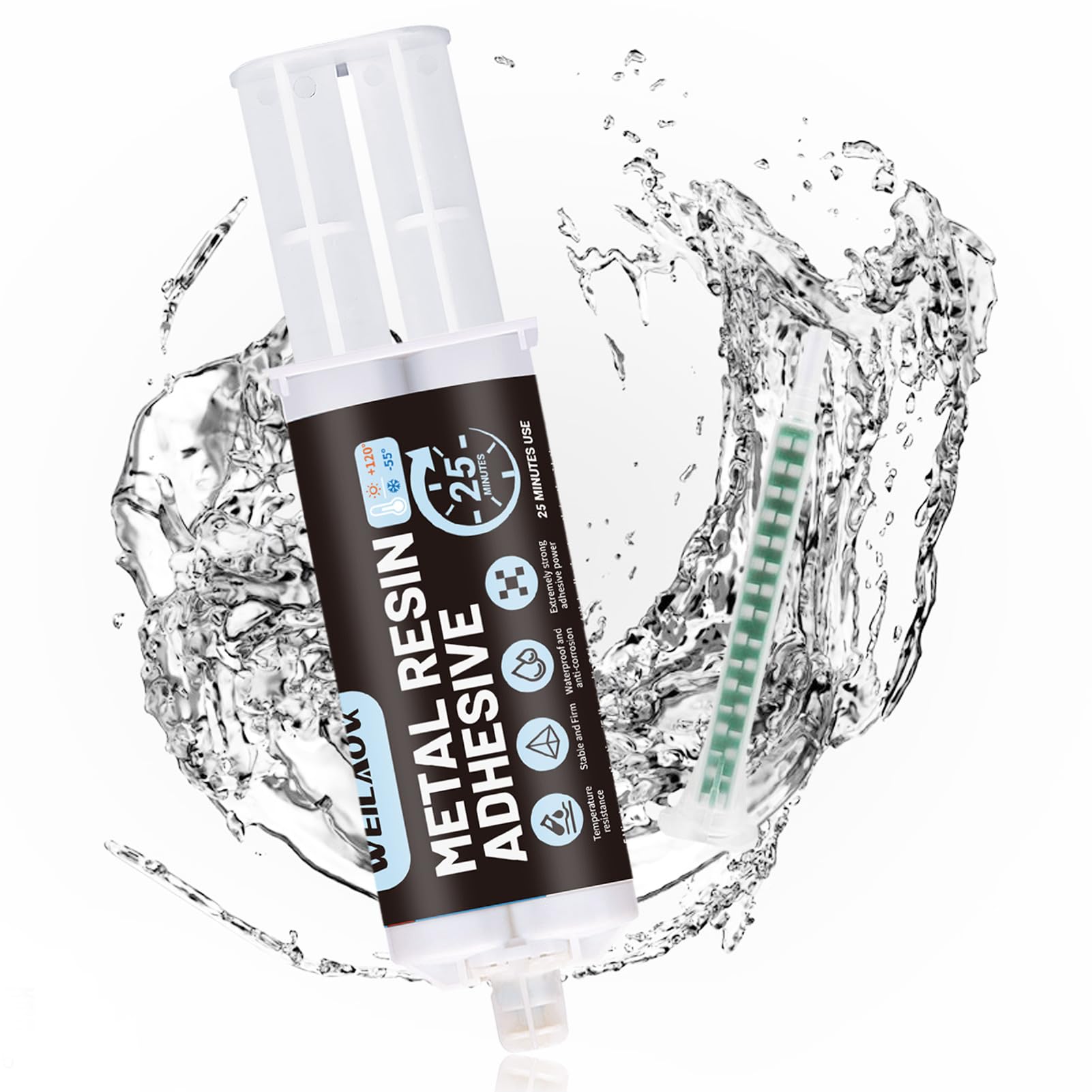 2PC In Resina Epossidica, Super Glue & Indurente Rapido 5 Minuto - Foto 11