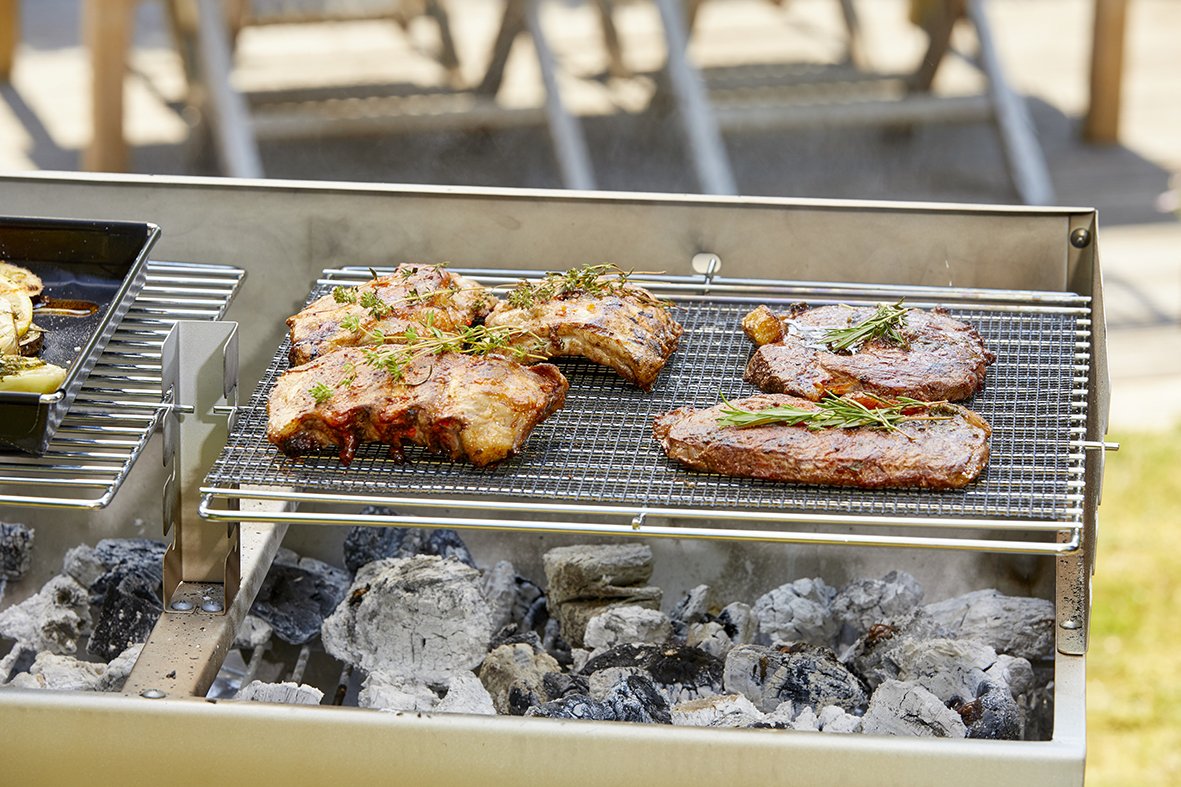 Tappetino Per Griglia In Rete Antiaderente 33x40 Cm – Tagliabile E Riutilizzabile, Resistente Al Calore 260°C, Per Barbecue E Forno