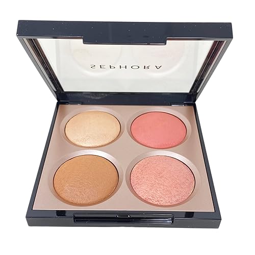 SEPHORA Colección Microsmooth Multi-Tasking Baked Face Palette - Enchant