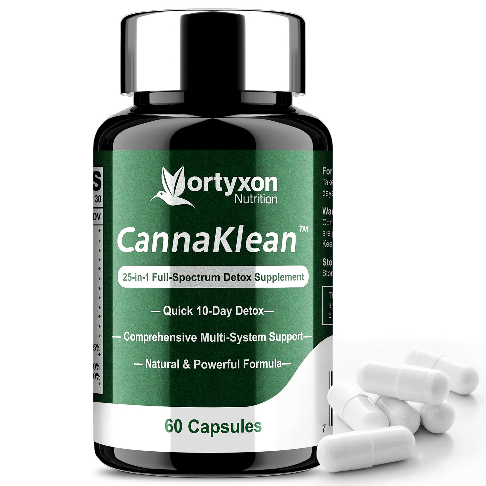 Vortyxon Suplemento em Cápsulas com Fórmula Botânica de 25 Ingredientes — 60 cápsulas