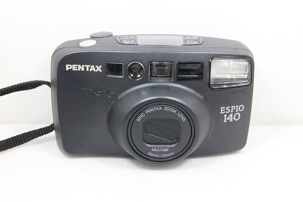 PENTAX コンパクトフィルムカメラ ESPIO 140 ブラック Amazon | PENTAX ESPIO 140 | コンパクト 通販