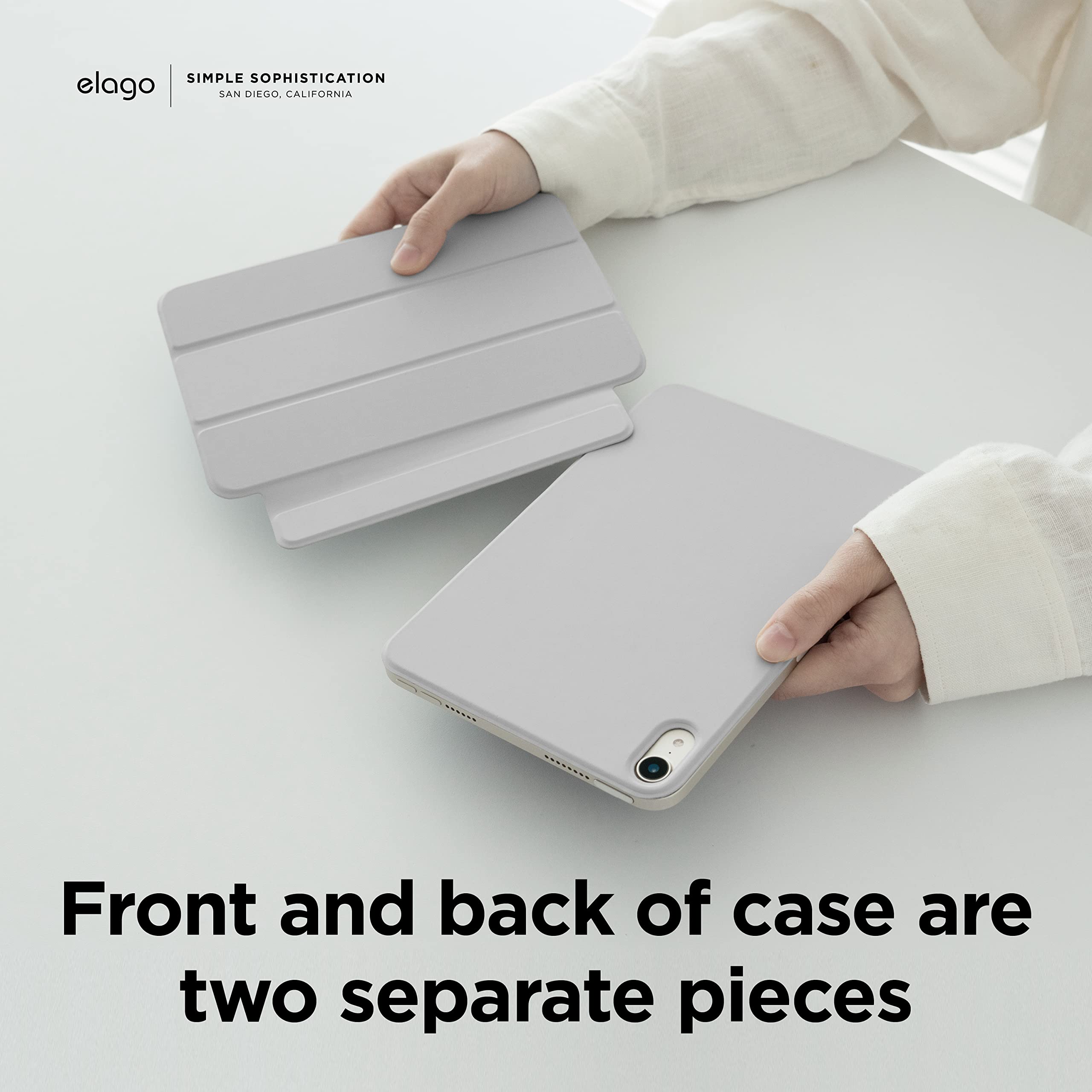 elago Magnetic Folio Case Compatible with iPad Mini 8.3 inch A17 Pro, 6th Generation - Image 4