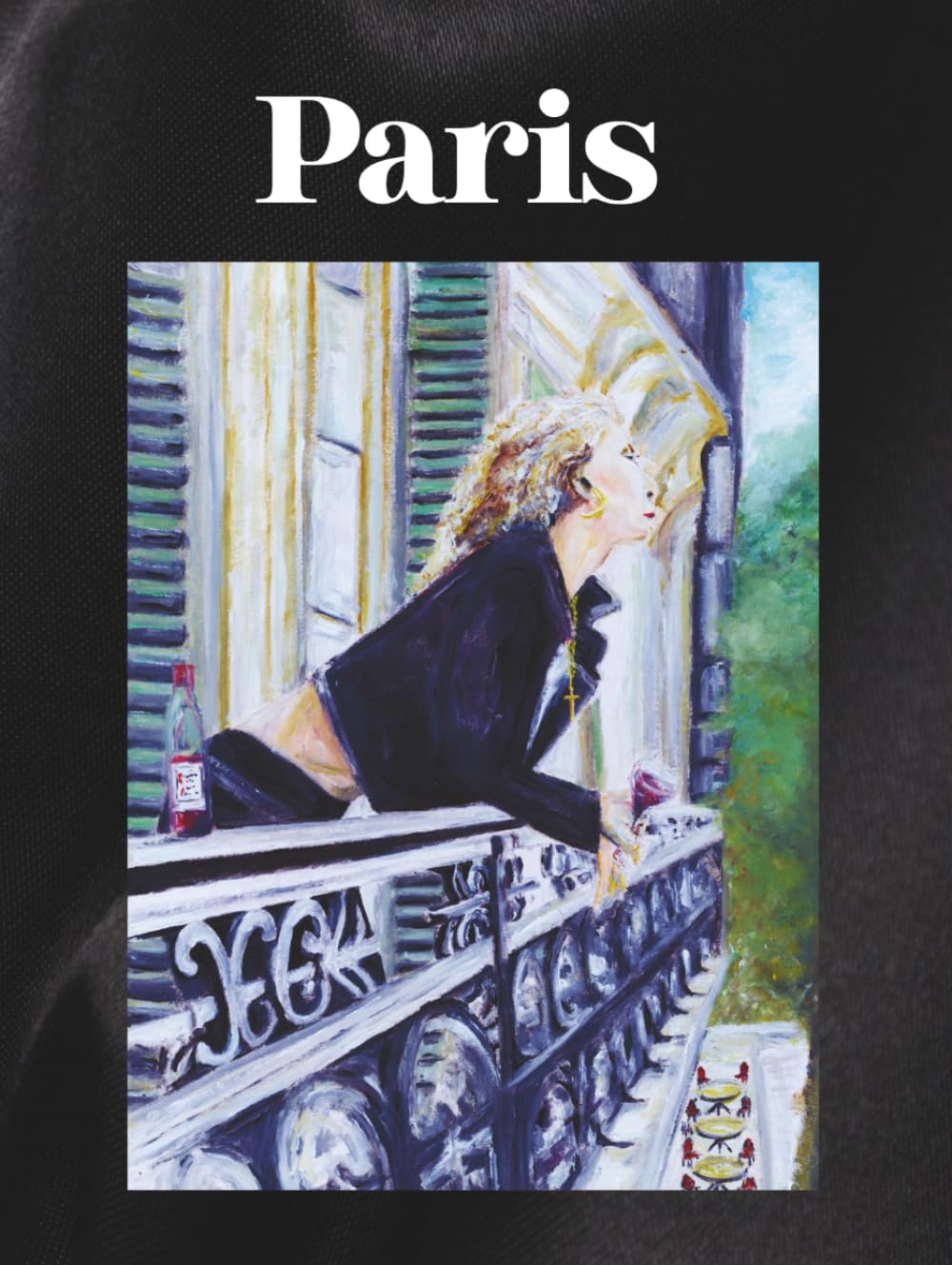 Livre de table Paris grand format deco salon minimaliste noir chic moderne