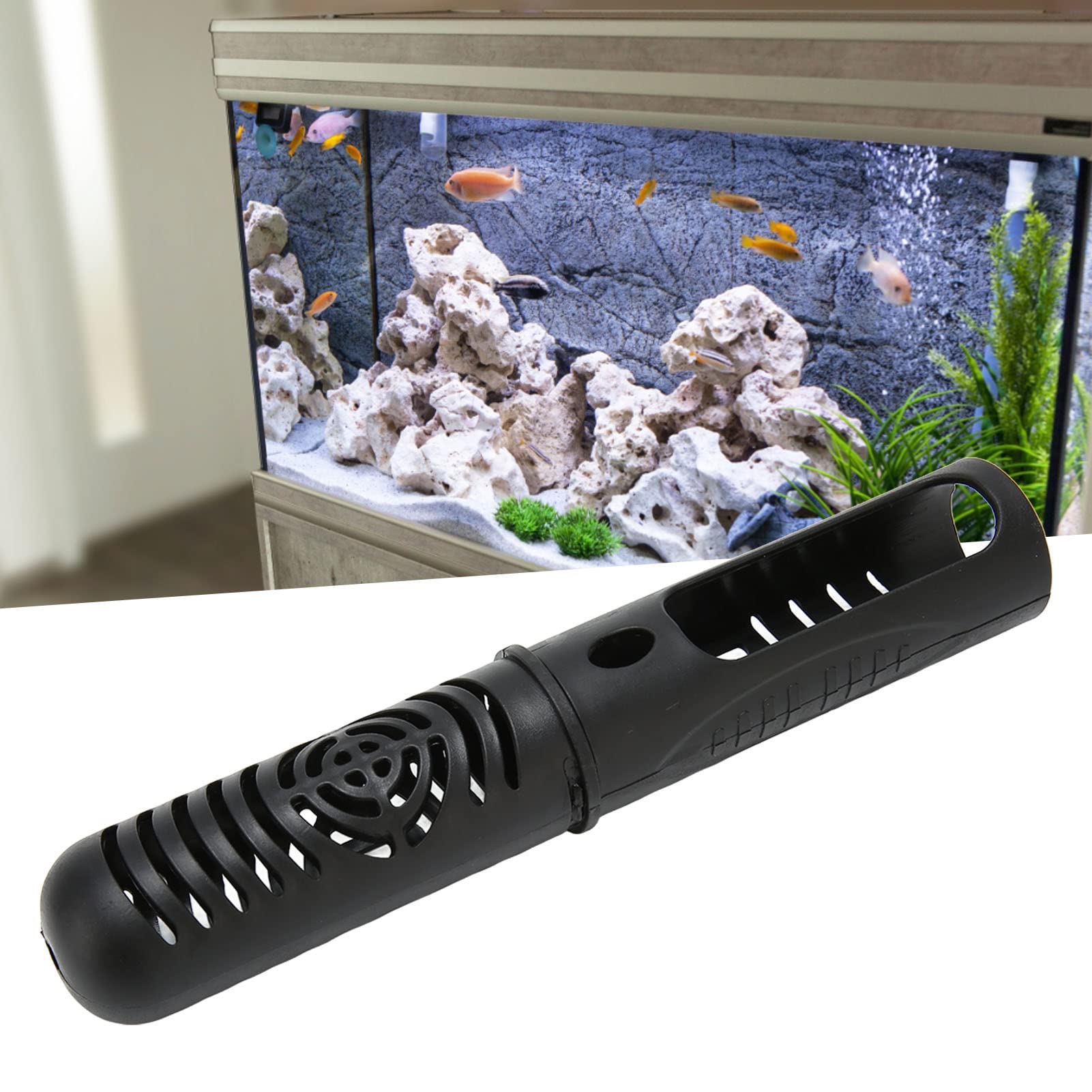 Aquarium Heater Guard, 6-Section Detachable Rod Sleeve, Plastic Protector for Fish Tank Heating Adjustable & Protective - Image 4