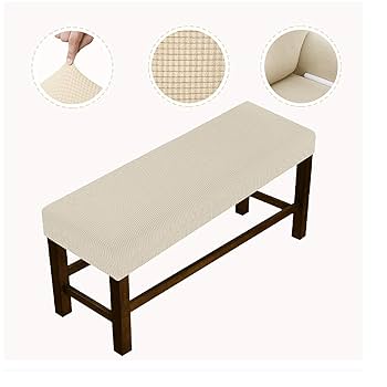 無印良品　リビング　ダイニング　ベンチ　チェア　カバー　ベージュ MUJI (無印良品) - 無印良品 リビングでもダイニングでも