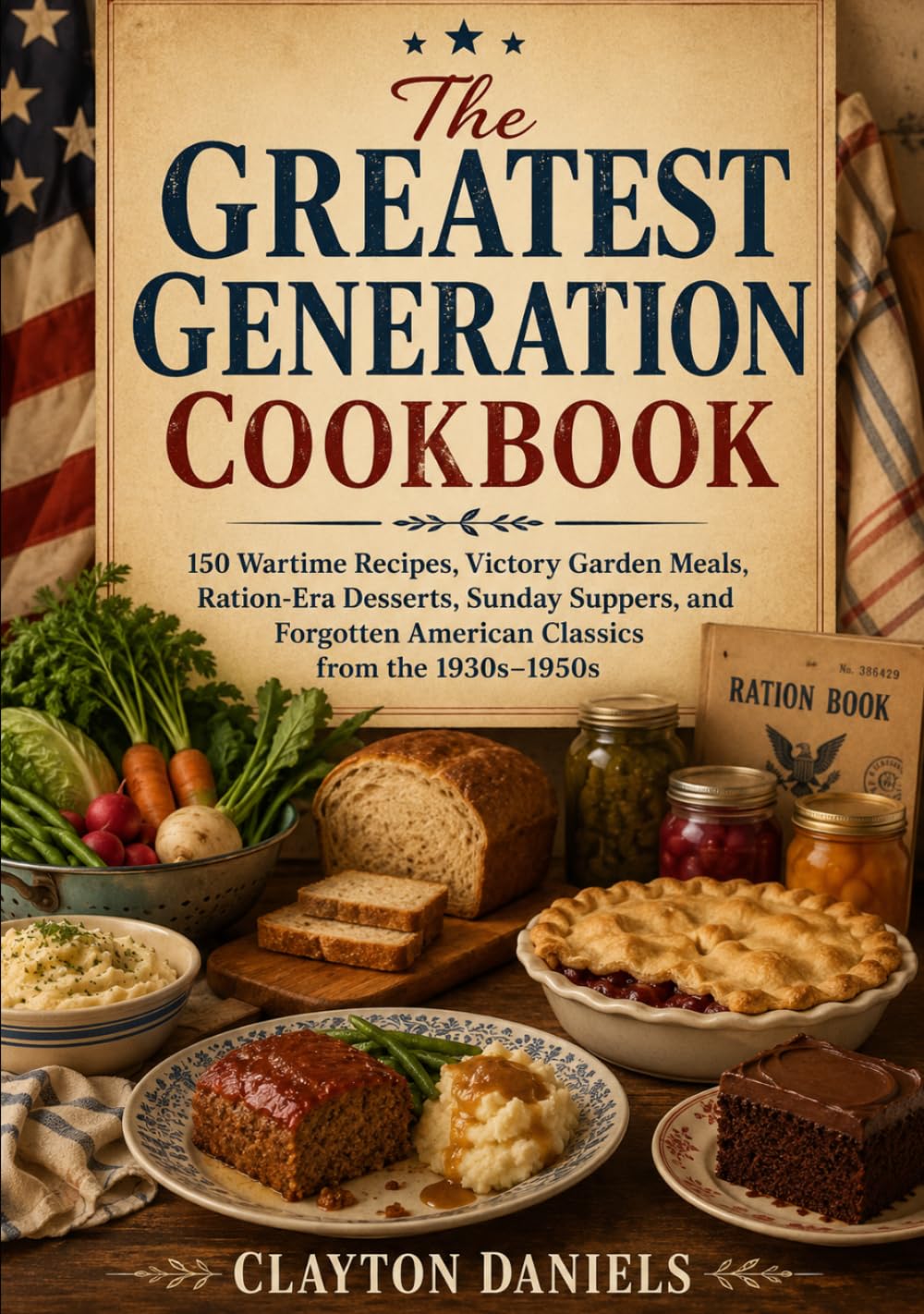 The Greatest Generation Cookbook: 150 Wartime Recipes, Victory Garden Meals, Ration-Era Desserts, Sunday Suppers, and Forgotten American Classics from the 1930s–1950s