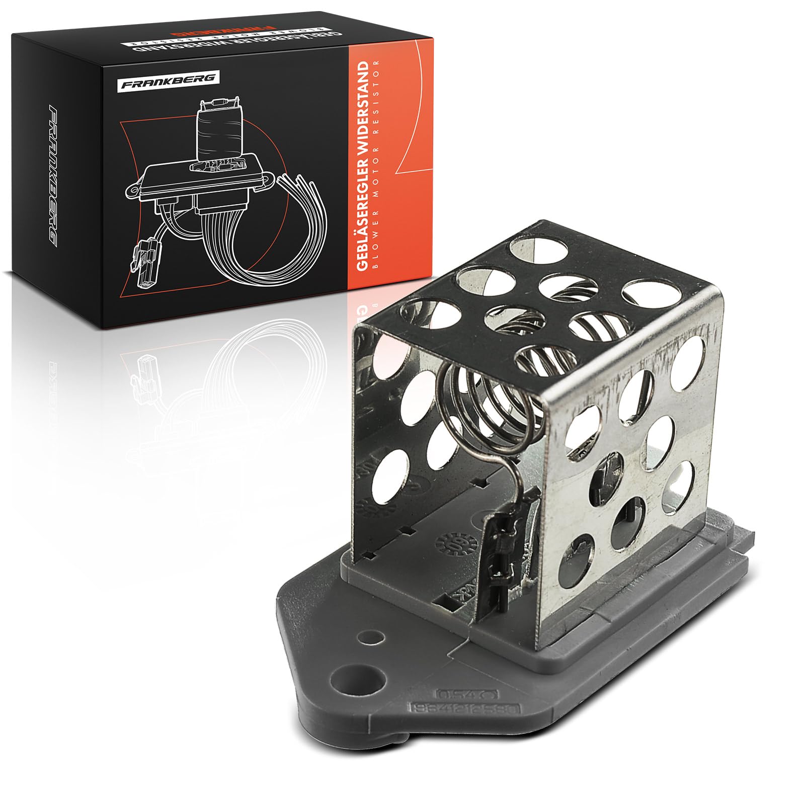 Frankberg Resistencia del motor del ventilador regulador del ventilador | 1267A9; Compatible con: Xsara N1, C5 I Break DE, Caja de socio 5, 406 8B, Xsara Picasso N68, Xsara Break N2