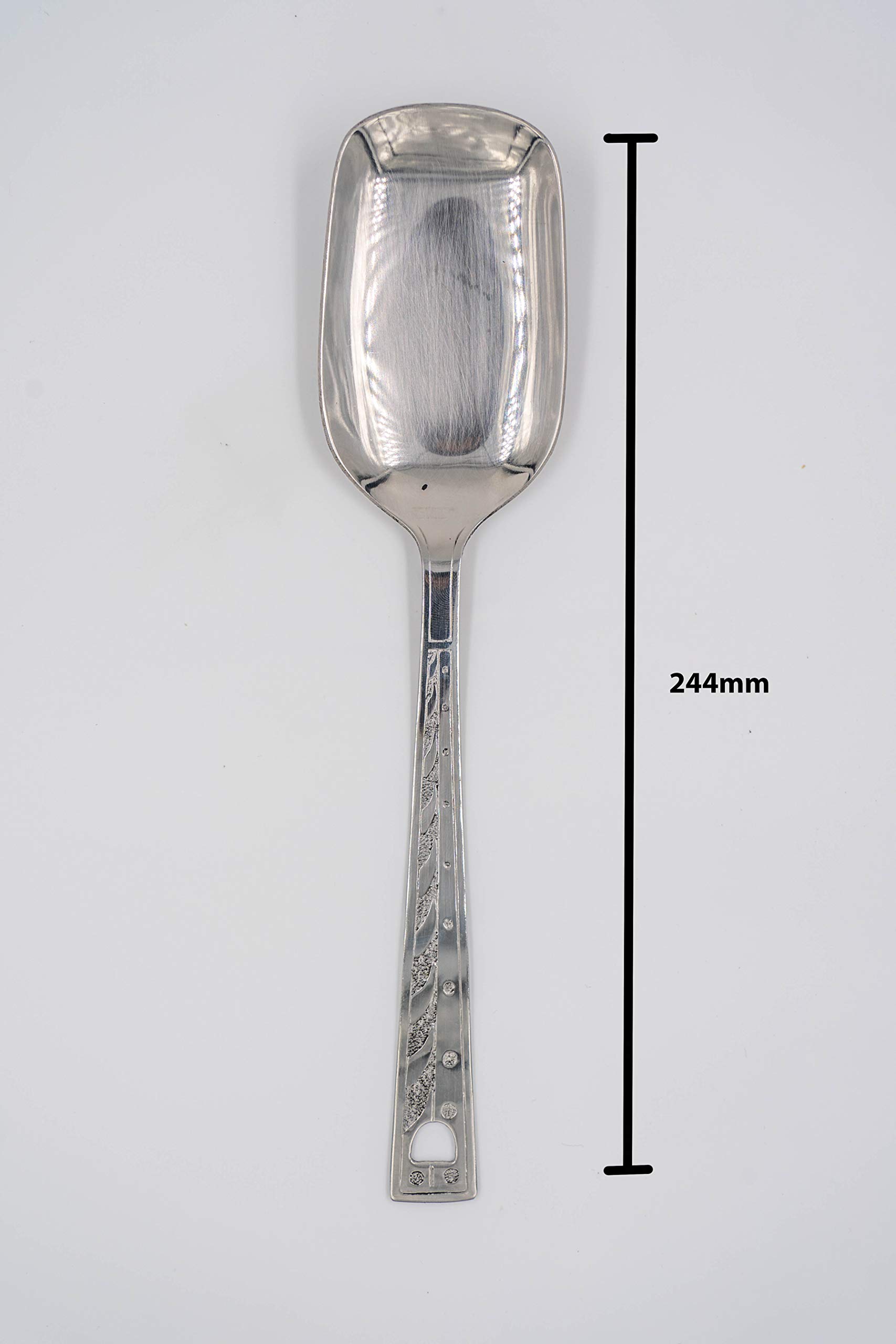 i WARE Stainless Steel Cooking Spoon Set - 6 Piece -6 i WARE Stainless Steel Cooking Spoon Set - 6 Piece -6