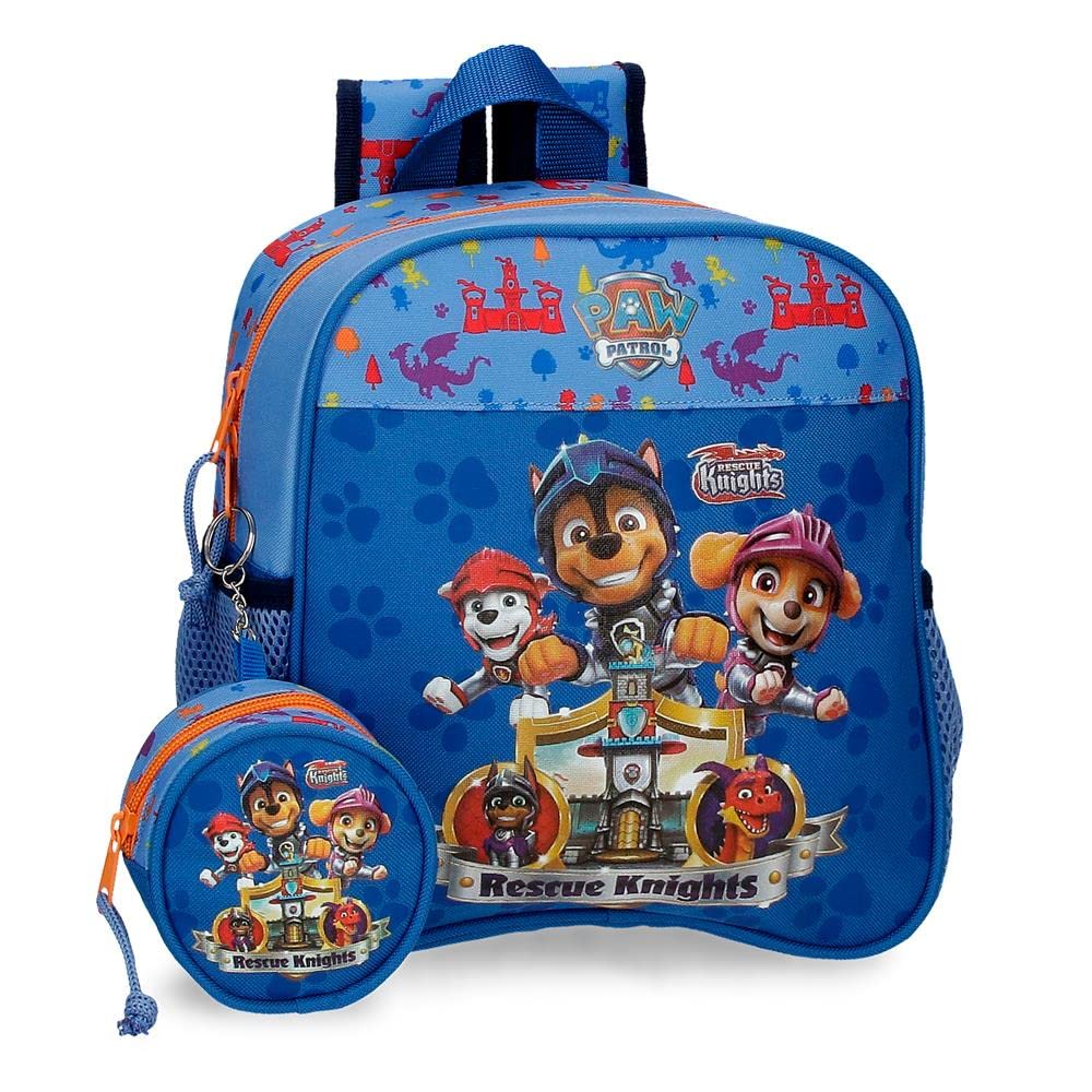 Paw Patrol Rucksack Canine Patrol – Kinderrucksack 23x28x10 Cm, Trolleytauglich, Polyester, Mit Namensschild