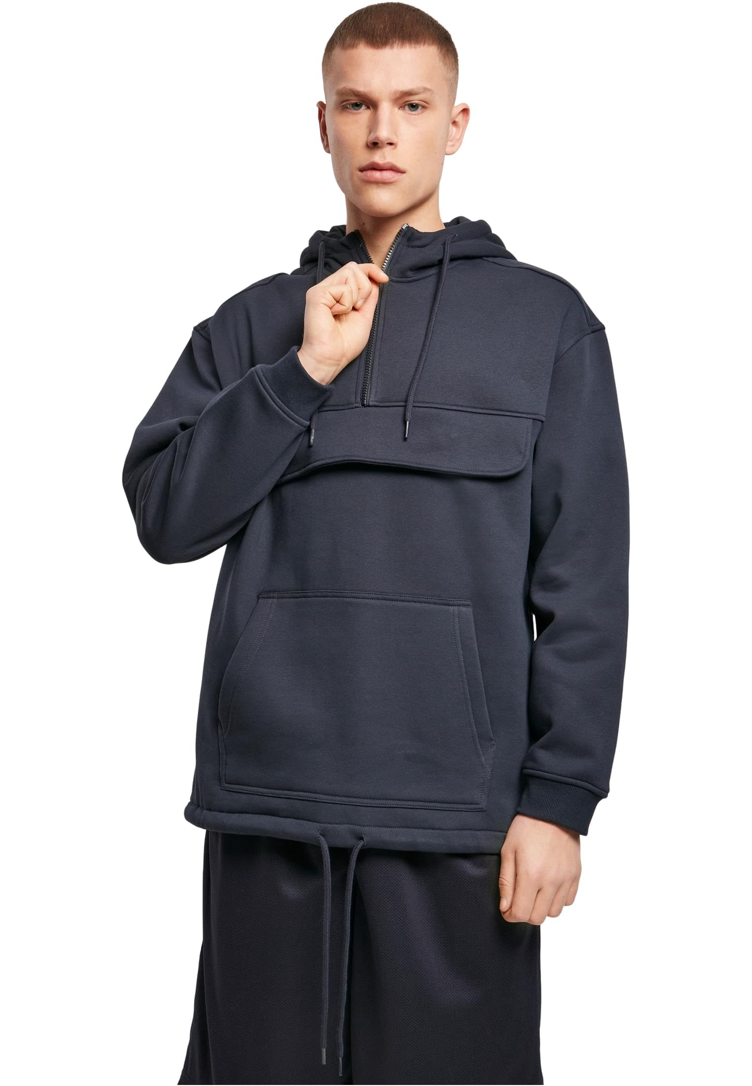 Build Your Brand Bluza z kapturem Mężczyźni Sweat Pull Over Hoody