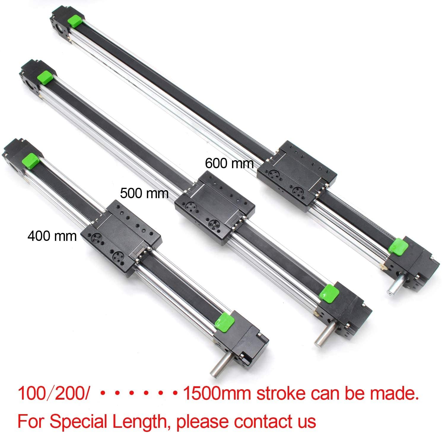 Modulo attuatore Scorrevole per Guida lineare a Cinghia ad Alta velocità da 400 mm e Corsa da 16 Pollici per Kit di Posizionamento lineare CNC