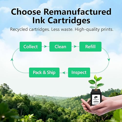 Miniatura 7 de COLORETTO 245xl Cartucho de tinta de repuesto para Canon PG-245xl Cartucho de tinta negra, 245XL para impresora TS202 MX490 TR4520 MG2525 TR4500