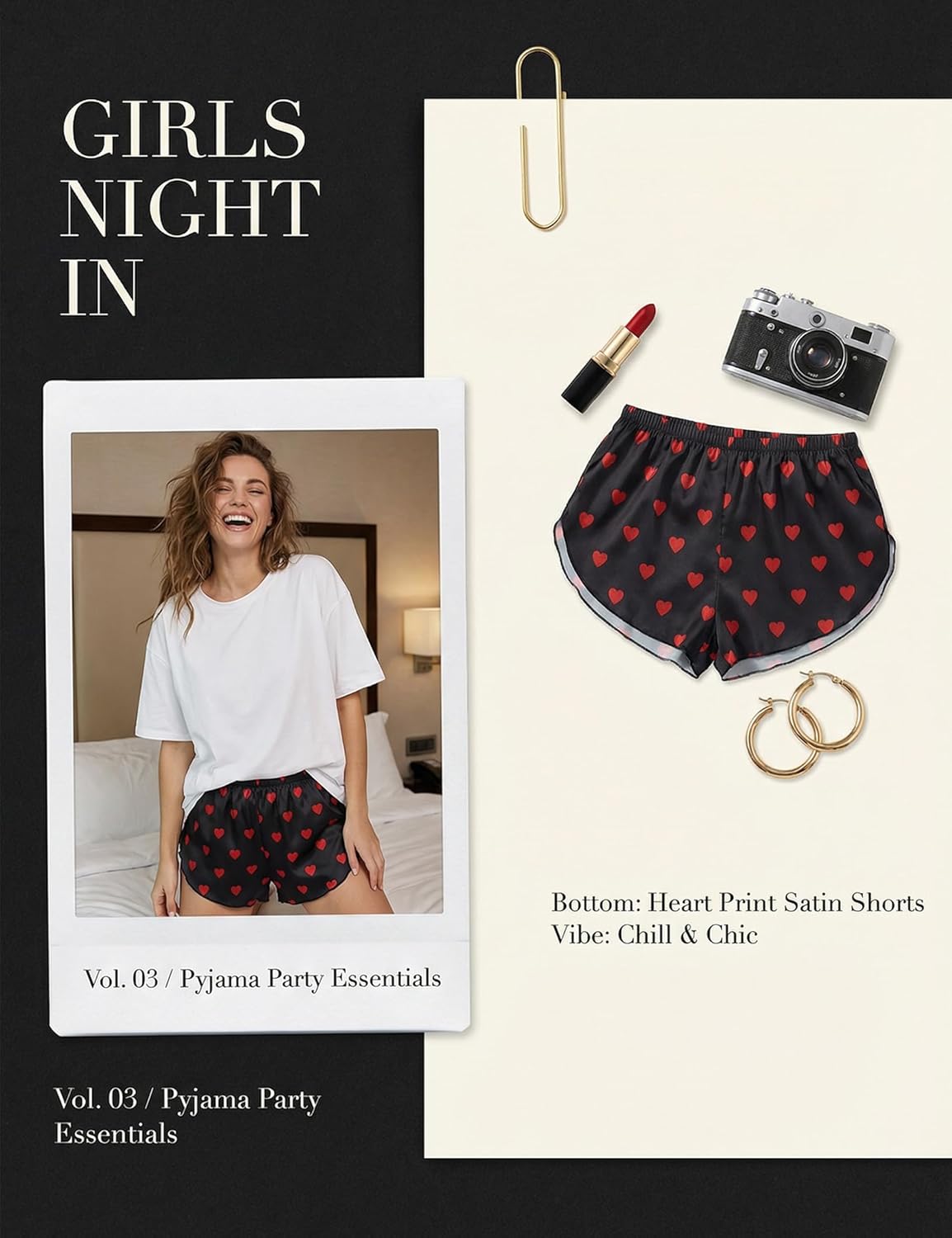 Women Satin Pajama Shorts Cute Micro Shorts Side Slit Silk Lounge Bottoms Nightwear - Image 7